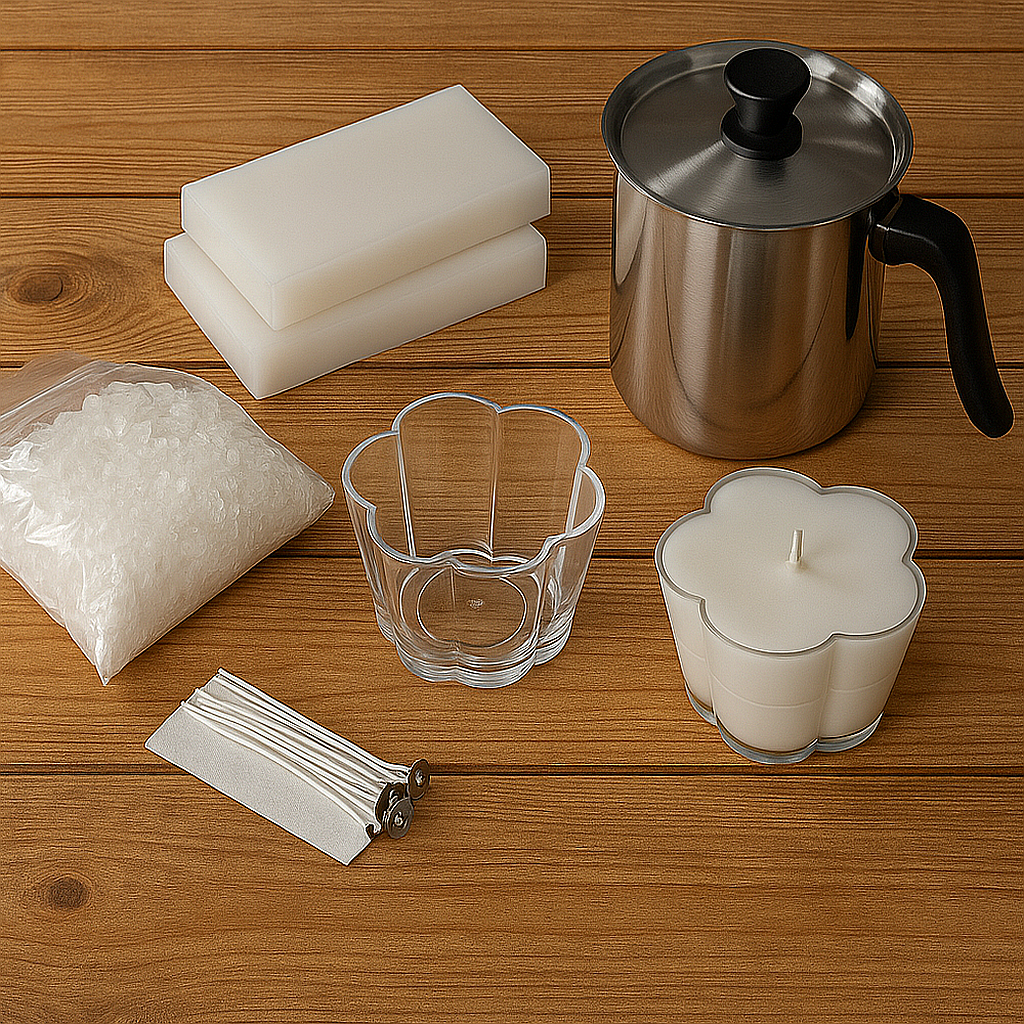 Výroba čajové svíčky