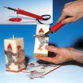 nástroj pro zažehlování ubrousků