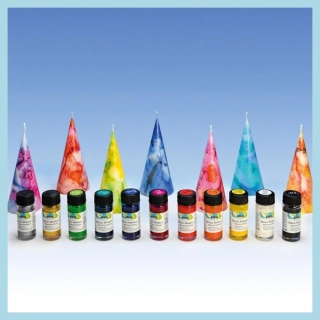 Barva pro Mramorování TYRKYSOVÁ 15 ml