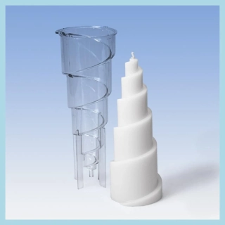 Polykarbonátová forma Spirálová pyramida